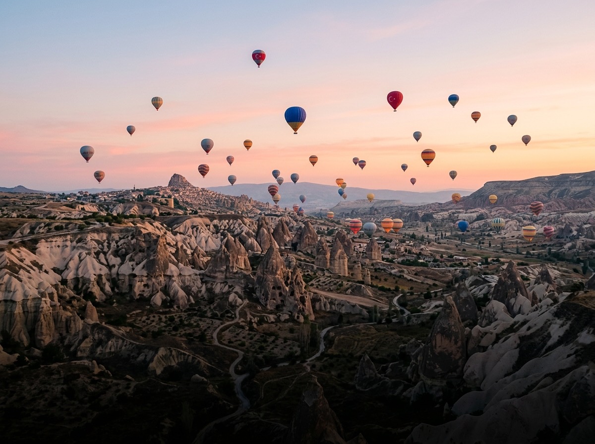 Turkey — AI-generated destination art